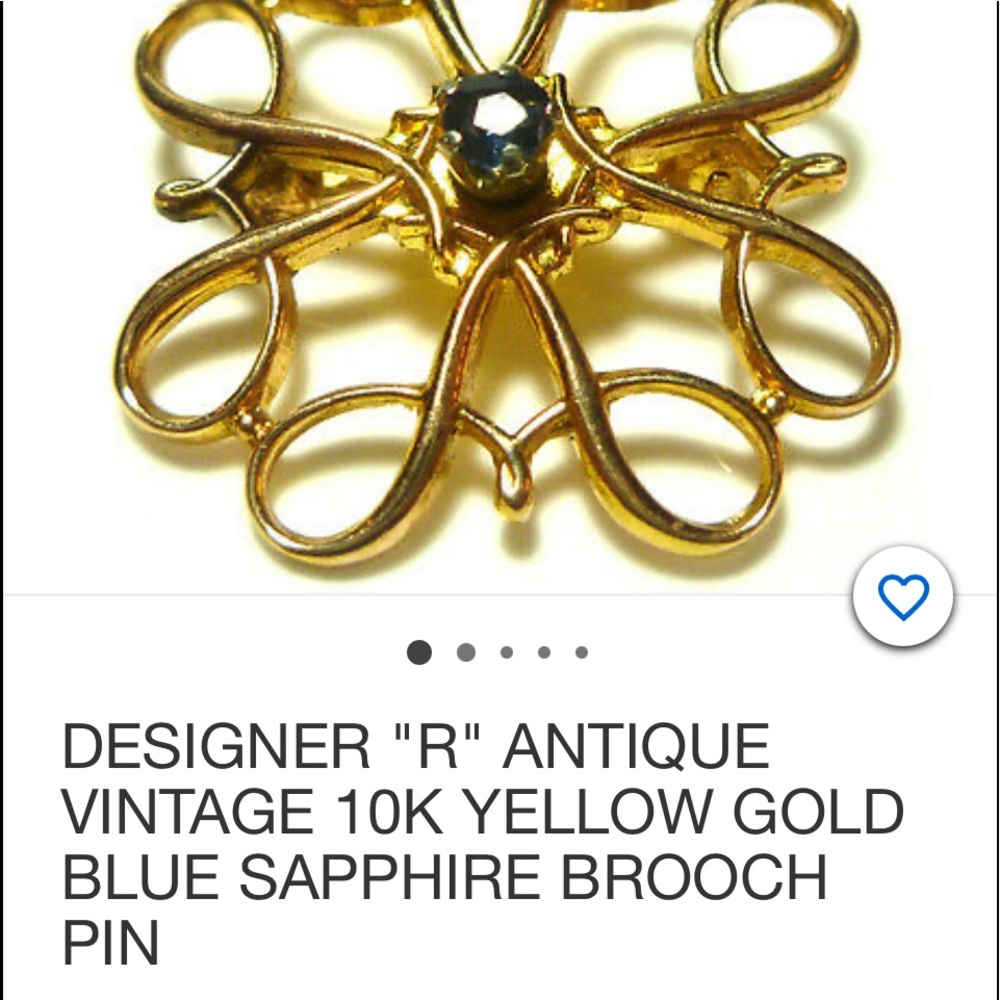 Designer R , 10K sapphire